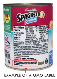 Click on the image for a larger version to read the GMO label.